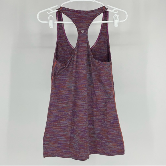 LULULEMON COOL RACERBACK TANK TOP WEE ARE FROM SPACE BLACK MARCH MULTI - Picture 5 of 7